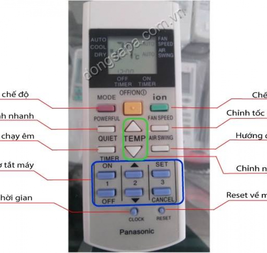 Remote Máy Lạnh Điều Khiển Máy Lạnh Chính Hãng Tại Tphcm