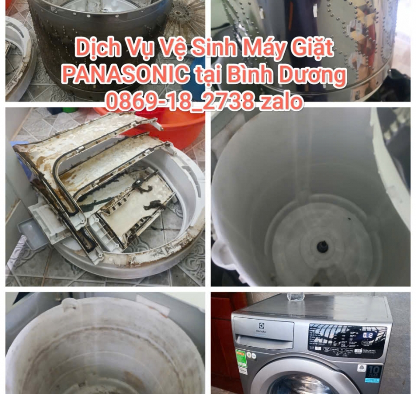 Vệ Sinh Máy Giặt PANASONIC Tại Bình Dương 
