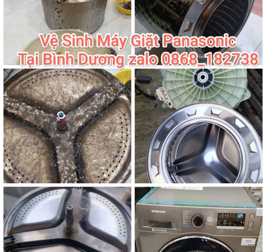 Vệ Sinh Máy Giặt PANASONIC Tại Bình Dương 