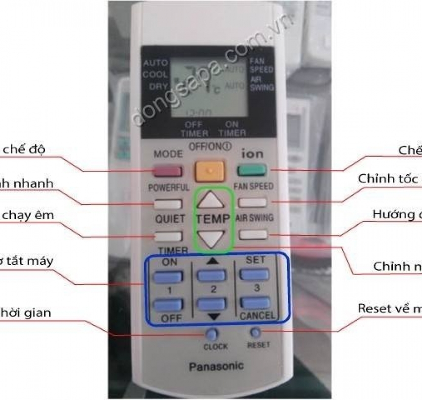 Remote Máy Lạnh Điều Khiển Máy Lạnh Chính Hãng Tại Tphcm
