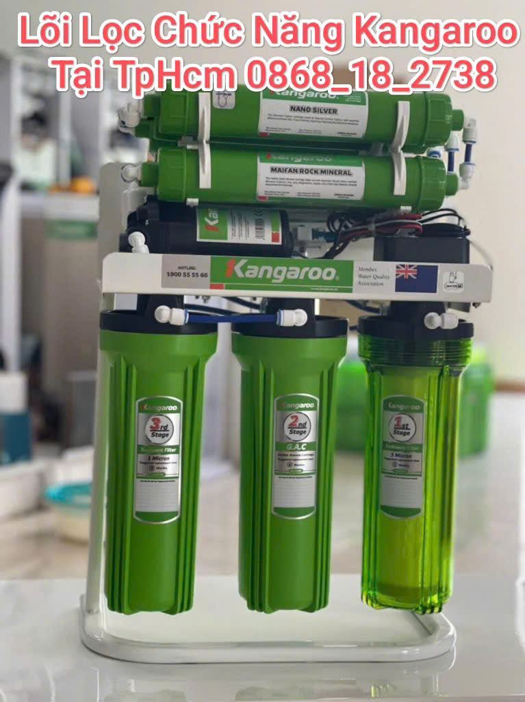 thay thế lõi lọc nước kangaroo tại tphcm