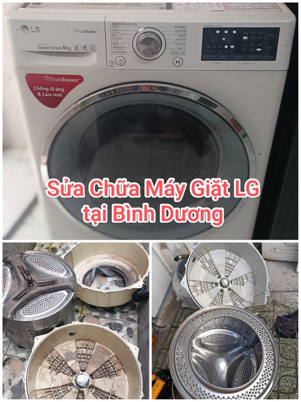 trung tâm bảo hành máy giặt lg tại bình dương