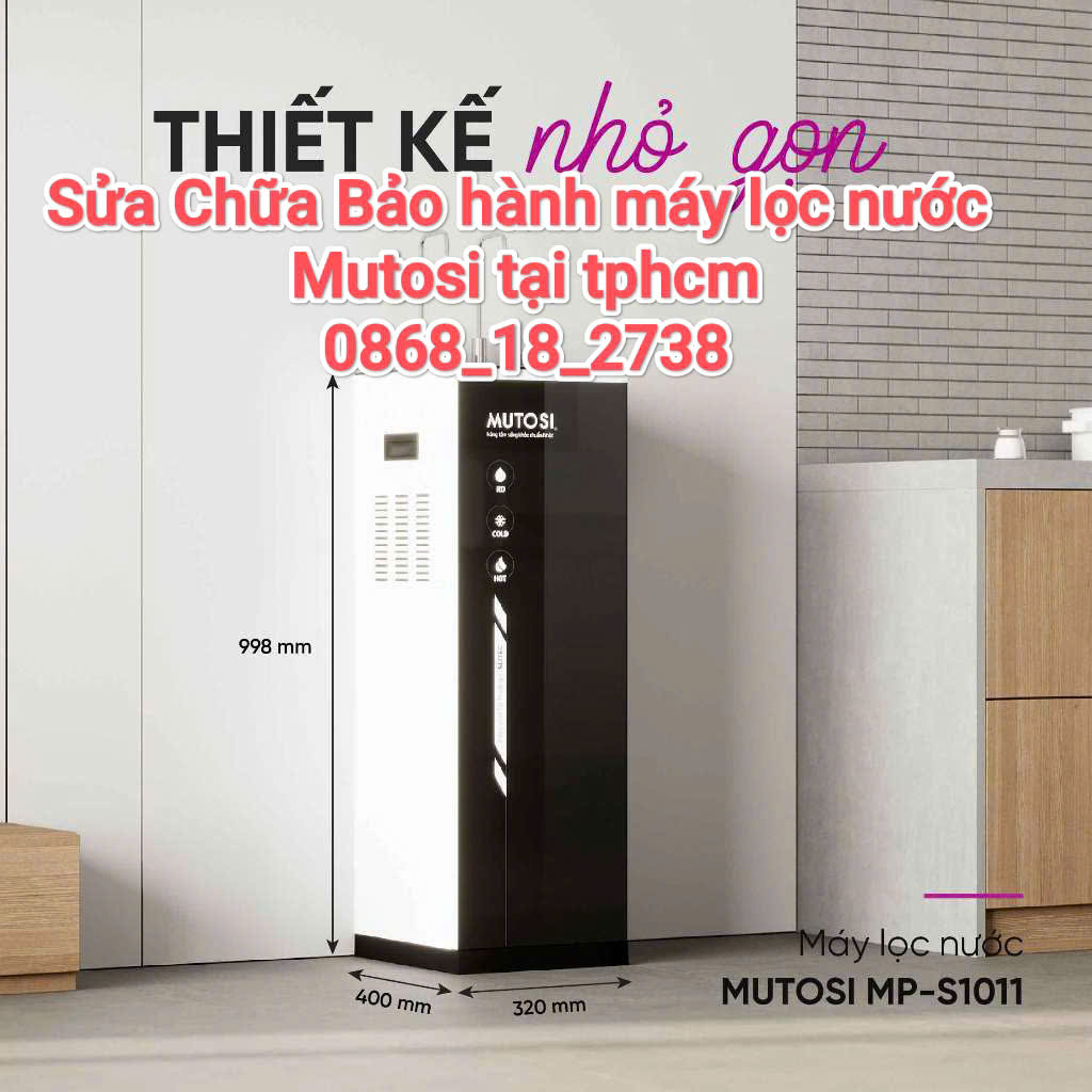 Sửa Chữa Máy Lọc Nước Mutosi Tại Tp hcm