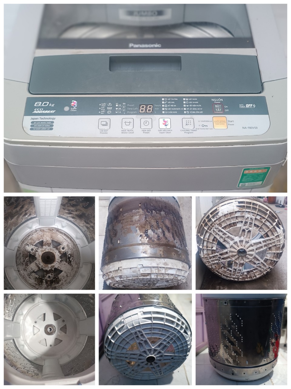 sửa chữa máy giặt tại thủ dầu một