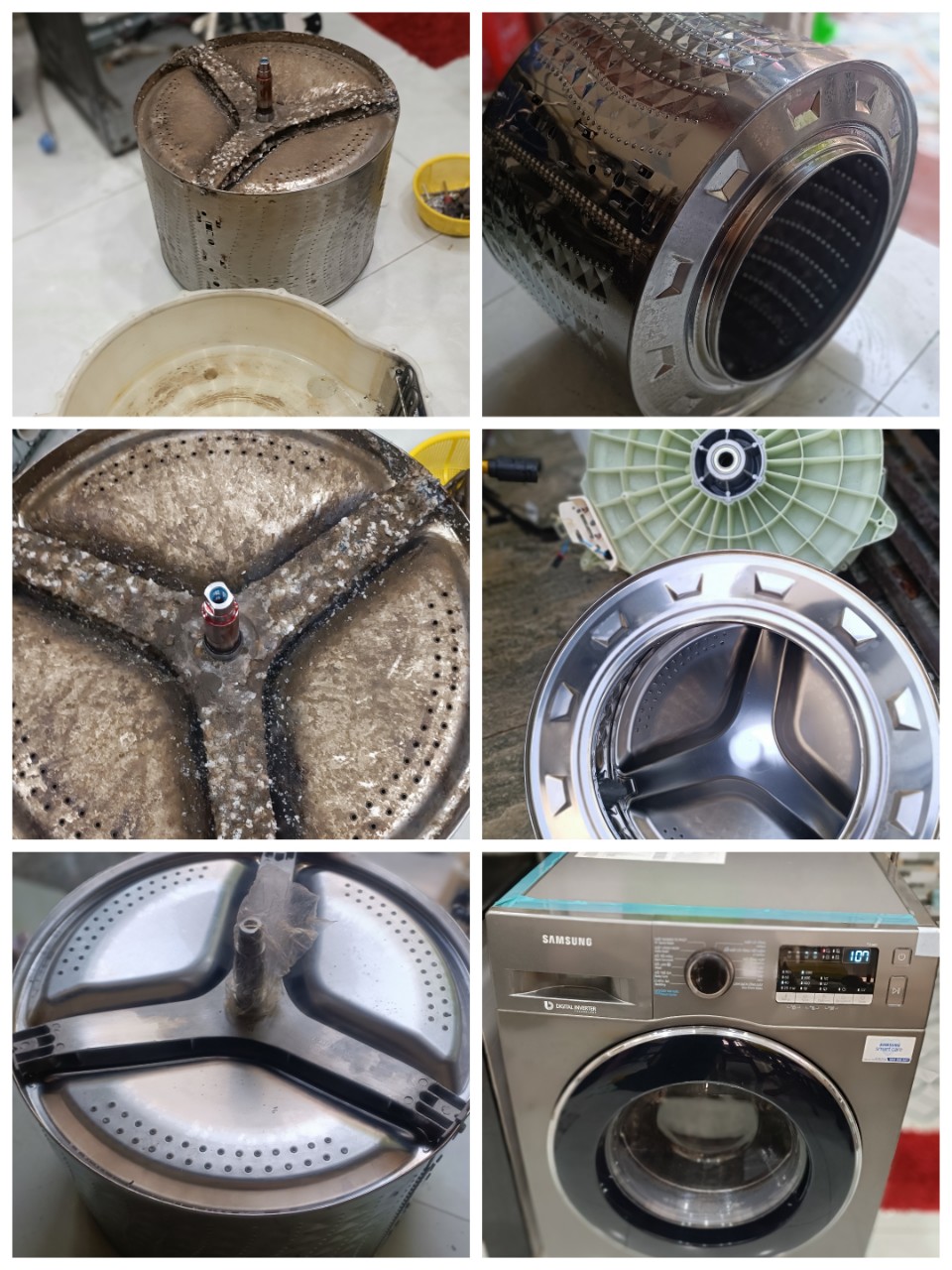 sửa chữa máy giặt tại bình dương