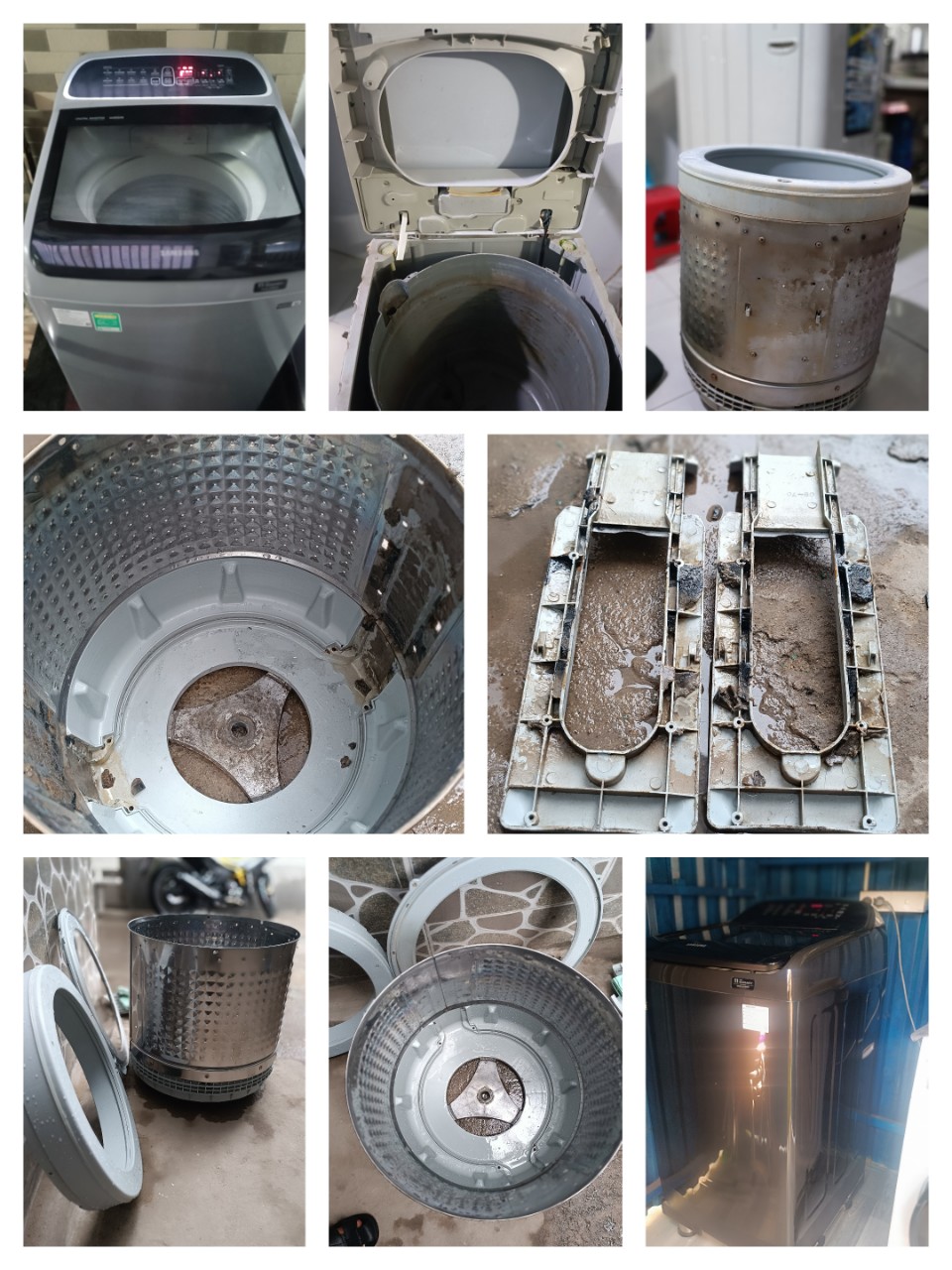 sửa chữa máy giặt tại bình dương
